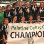 U14 Girls Palatine Celtic Cup Champions group photo
