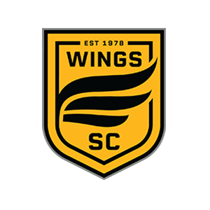 Wings logo links to Wings SC home