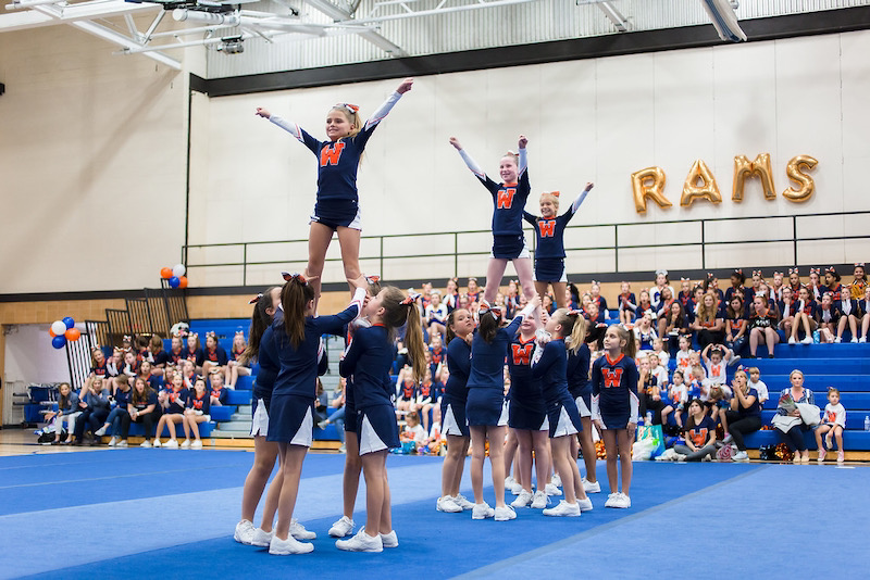 Cheerleading Wheaton Park District Athletic Leagues