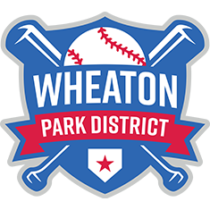 Wheaton Park District Youth Baseball & Softball logo