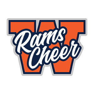 Wheaton Rams Cheer logo